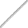 Thumbnail Image 2 of Polished Bead Bracelet 3mm Solid Sterling Silver 7.5&quot;