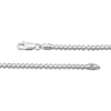 Thumbnail Image 3 of Polished Bead Bracelet 3mm Solid Sterling Silver 7.5&quot;