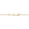 Thumbnail Image 3 of &quot;Mom&quot; Hearts Necklace 10K Two-Tone Gold 18&quot;
