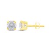 Thumbnail Image 1 of KAY Lab-Grown Diamonds Round-Cut Solitaire Stud Earrings 1-1/4 ct tw 14K Yellow Gold (I/SI2)