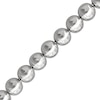 Thumbnail Image 2 of Bead Chain Bracelet 5mm Solid Sterling Silver 7.5&quot;