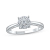 Thumbnail Image 1 of Multi-Diamond Promise Ring 1/5 ct tw 10K White Gold