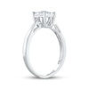 Thumbnail Image 2 of Multi-Diamond Promise Ring 1/5 ct tw 10K White Gold