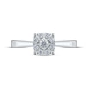 Thumbnail Image 3 of Multi-Diamond Promise Ring 1/5 ct tw 10K White Gold
