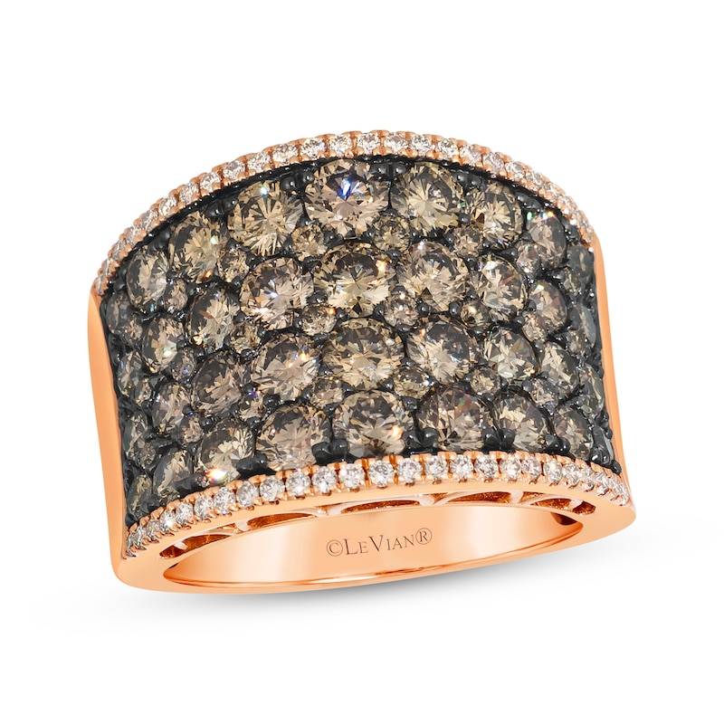 Main Image 1 of Le Vian Vault Diamond Ring 4 ct tw 14K Strawberry Gold