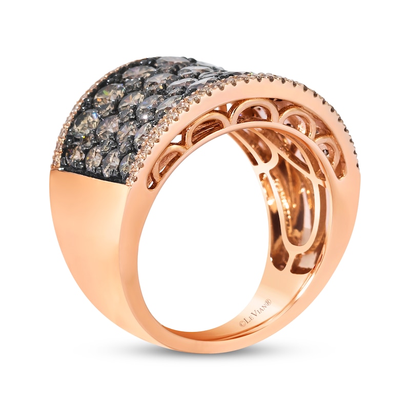 Main Image 2 of Le Vian Vault Diamond Ring 4 ct tw 14K Strawberry Gold