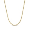 Thumbnail Image 1 of Rope Chain Necklace 6mm Yellow Ion-Plated Solid Stainless Steel 24&quot;