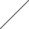 Thumbnail Image 2 of Curb Chain Necklace 4mm Black Ion-Plated Solid Stainless Steel 22&quot;