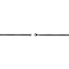 Thumbnail Image 3 of Curb Chain Necklace 4mm Black Ion-Plated Solid Stainless Steel 22&quot;