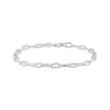 Thumbnail Image 1 of Charmed Memories Cable Chain Bracelet 8.3mm Solid Sterling Silver 7.5&quot;