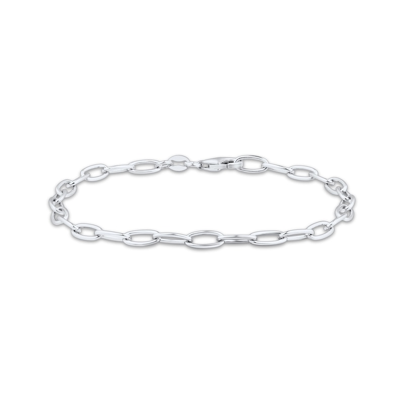 Main Image 1 of Charmed Memories Cable Chain Bracelet 8.3mm Solid Sterling Silver 7.5&quot;