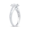 Thumbnail Image 2 of Now + Forever Marquise-Cut Diamond Halo Engagement Ring 1 ct tw 14K White Gold