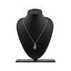 Thumbnail Image 6 of Arabic "Grandma" Diamond Tilted Heart Necklace 1/5 ct tw 10K Rose Gold 18"