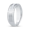 Thumbnail Image 2 of Now + Forever Men's Diamond Six-Stone Wedding Band 1/2 ct tw 10K White Gold