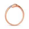 Thumbnail Image 3 of Le Vian Diamond Snake Bypass Ring 1/10 ct tw 14K Strawberry Gold