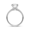 Thumbnail Image 2 of Now + Forever Lab-Grown Diamonds Oval-Cut Solitaire Engagement Ring 3 ct tw 14K White Gold (F/SI2)
