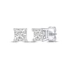 Thumbnail Image 1 of KAY Lab-Grown Diamonds Princess-Cut Solitaire Stud Earrings 1/2 ct tw 10K White Gold (F/SI2)