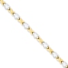 Thumbnail Image 1 of Heart Bracelet 14K Yellow Gold 7&quot;