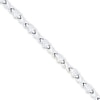 Thumbnail Image 1 of Heart Bracelet 14K White Gold 7&quot;