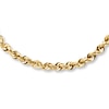 Thumbnail Image 0 of Hollow Rope Necklace 14K Yellow Gold 22"