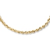 Thumbnail Image 1 of Rope Necklace Hollow 10K Yellow Gold 24&quot;