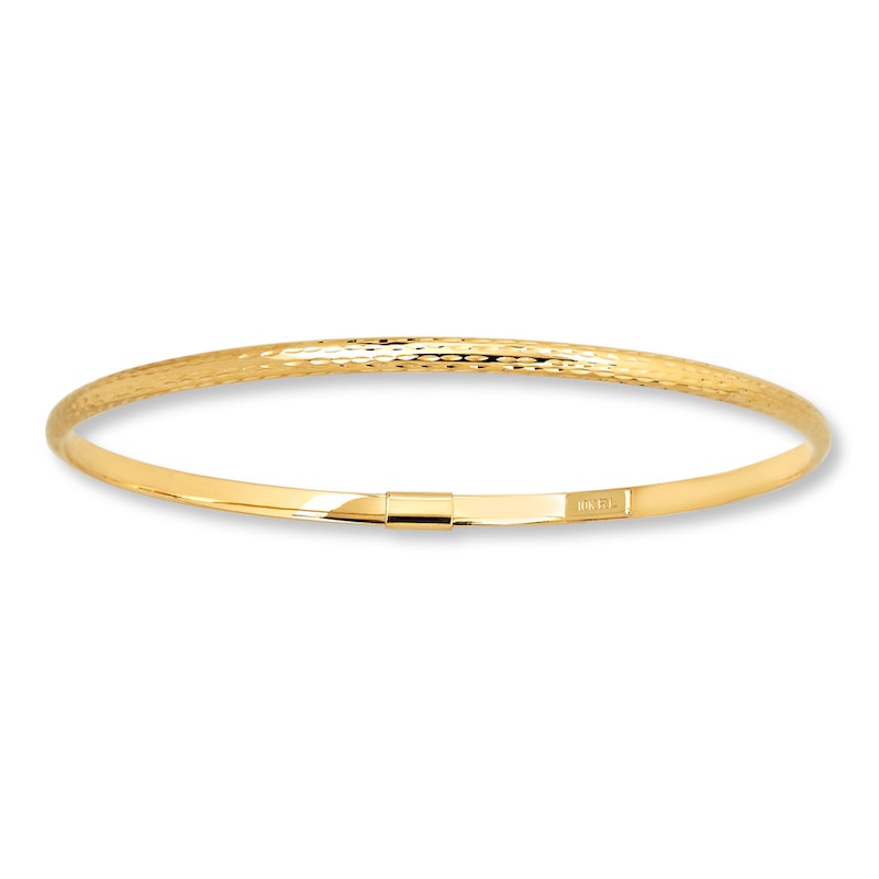 Main Image 1 of Bangle Bracelet 10K Yellow Gold