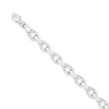 Thumbnail Image 1 of Link Bracelet Hollow 14K White Gold 7&quot;