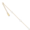 Thumbnail Image 1 of Circle Anklet Solid 14K Two-Tone Gold 10&quot;
