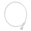 Thumbnail Image 1 of Sea Shell Anklet Solid Sterling Silver 9&quot;