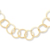 Thumbnail Image 1 of Circular Link Bracelet 14K Yellow Gold 7.5&quot;
