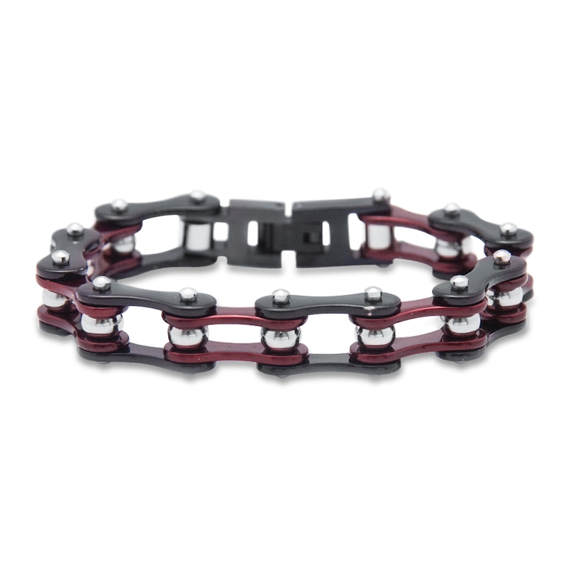 Main Image 1 of Men's Bracelet Stainless Steel 8.25&quot;