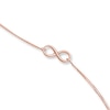 Thumbnail Image 0 of Infinity Bracelet 14K Rose Gold 7.5"