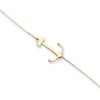 Thumbnail Image 1 of Anchor Bracelet 14K Yellow Gold 7.5&quot;