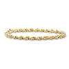 Link Bracelet 10K Yellow Gold 7.25"