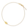 Evil Eye Bracelet 14K Yellow Gold 7.5"
