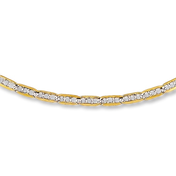 Mariner Link Anklet 14K Yellow Gold 10"
