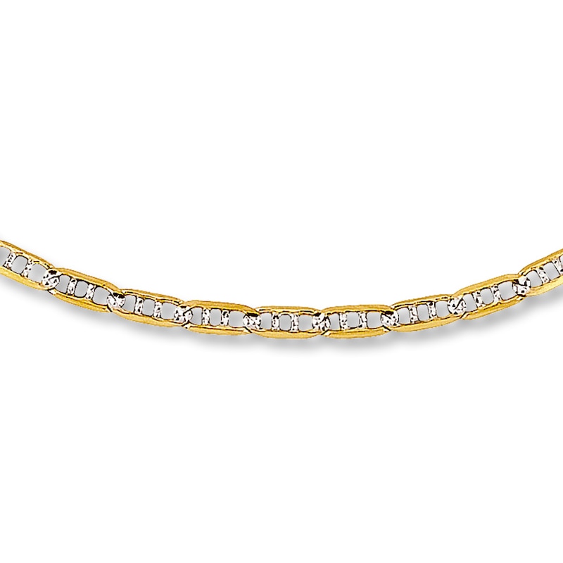 Mariner Link Anklet 14K Yellow Gold 10"