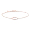 Thumbnail Image 1 of Circle Bracelet 14K Rose Gold 7.5&quot;