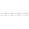 Thumbnail Image 1 of Star Anklet 10K White Gold 9&quot;