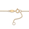 Thumbnail Image 1 of Bar Anklet 10K Two-Tone Gold 10"