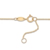 Thumbnail Image 2 of Bar Anklet 10K Two-Tone Gold 10&quot;