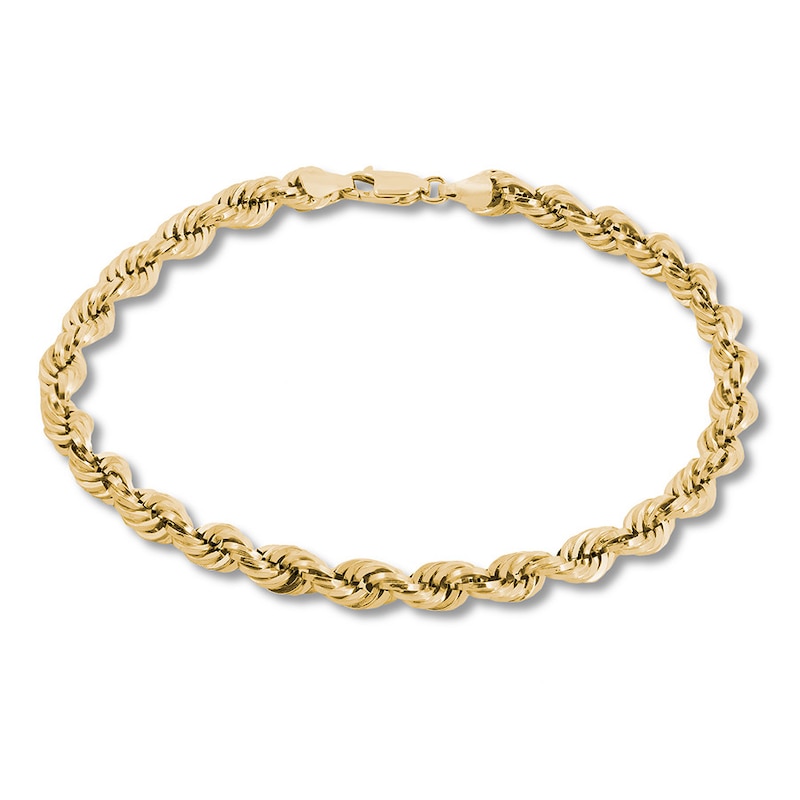 Solid Gold Cord Bracelet