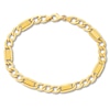 Thumbnail Image 0 of Hollow Link Chain Bracelet 10K Yellow Gold 8.5"