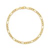 Thumbnail Image 1 of Figaro Link Bracelet 3.9mm Solid 14K Yellow Gold 8&quot;