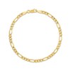 Thumbnail Image 0 of Solid Figaro Link Bracelet 3.9mm 14K Yellow Gold 8"