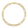 Thumbnail Image 1 of Figaro Link Bracelet 4.75mm Solid 14K Yellow Gold 8&quot;