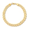 Thumbnail Image 1 of Cuban Link Bracelet 5.0mm Solid 14K Yellow Gold 8.5&quot;