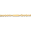 Thumbnail Image 3 of Hollow 10K Yellow Gold Anklet 10&quot;