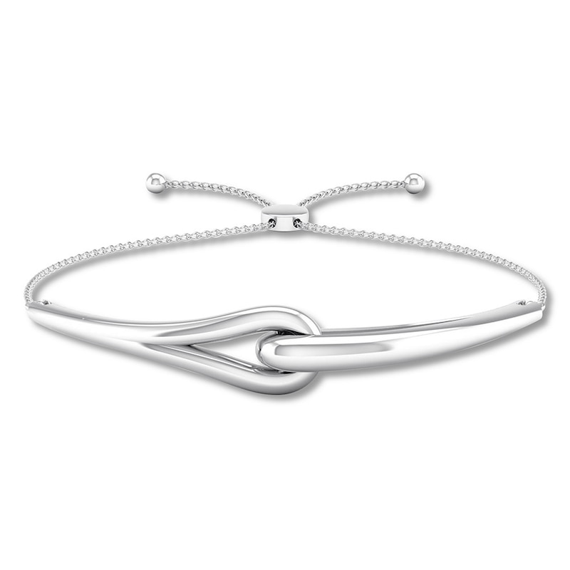 Main Image 1 of Love + Be Loved Bolo Bracelet Sterling Silver 9.5&quot;