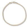 Thumbnail Image 1 of Franco Chain Bracelet Hollow 14K Yellow Gold 8&quot;
